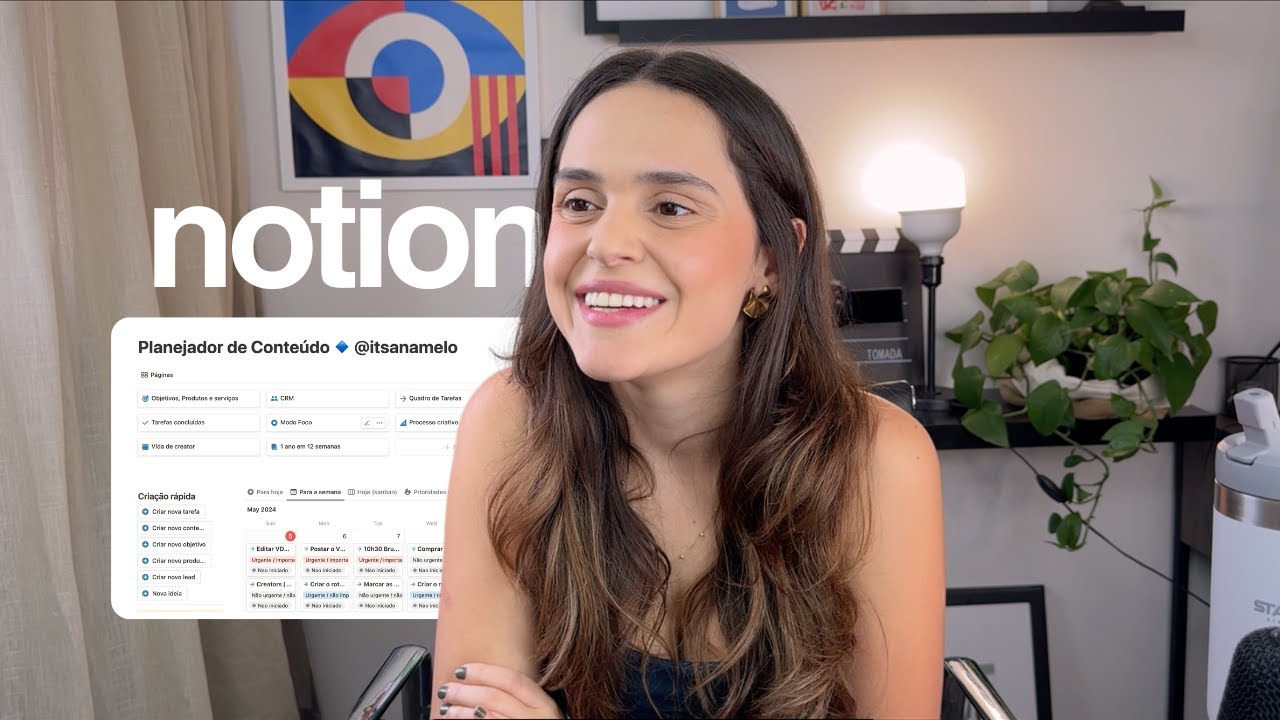 como eu organizo minha criação de conteúdo no notion | vida de creator ep. 06
