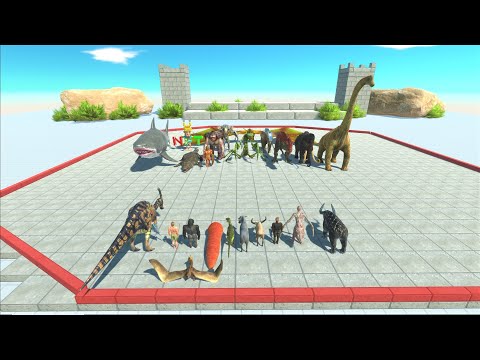 Second weakest team vs boss faction animal revolt battle simulator