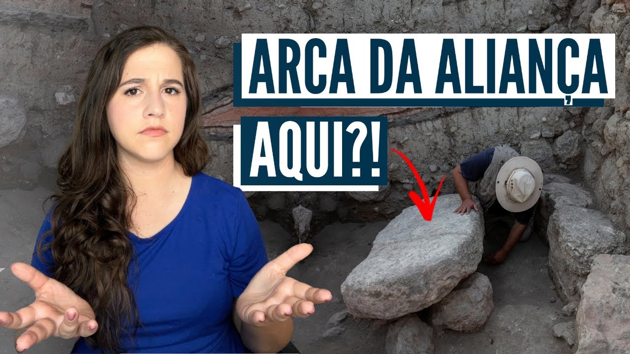 NOVAS ESCAVAÇÕES REVELAM O LOCAL DA ARCA DA ALIANÇA? Israel com Aline