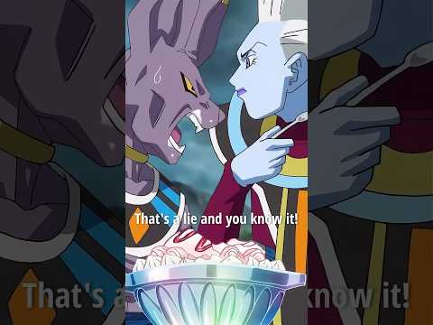 Beerus Eats Whis’ Last Strawberry😂