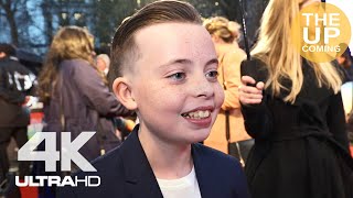 Lewin Lloyd on The Aeronauts, Felicity Jones and Eddie Redmayne at London Film Festival premiere video