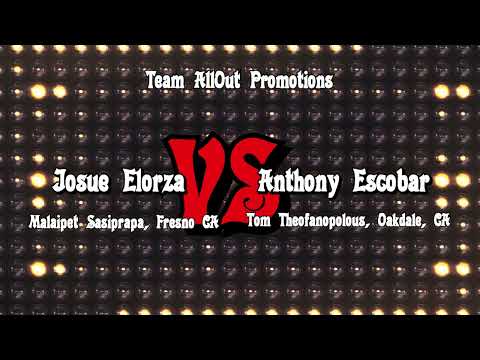 Nak Muay III bout 6 Anthony Escobar vs Josue Elorza