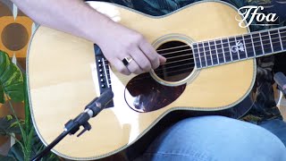 Video thumbnail for Santa Cruz 00 Eric Skye 12 Fret Cocobolo Adirondack played by Milo Groenhuijzen | Demo @ TFOA by TFOA Demos