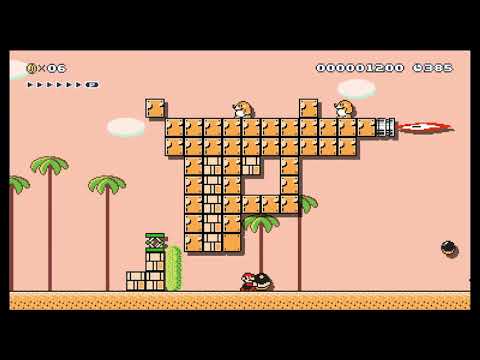 Mario Maker 2, Goldeneye, LKC-GLL-5VF