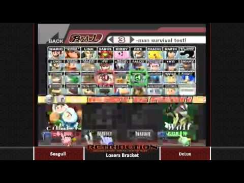 Retribution: Delux (ICs) vs Seagull Joe (Wolf)