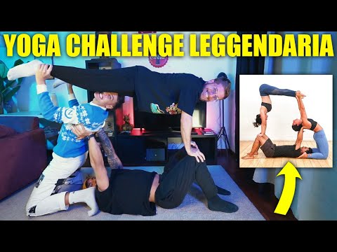 LEGENDARY YOGA CHALLENGE with AWED and DADDA - I SWEAR I'VE NEVER LAUGHED SO MUCH!