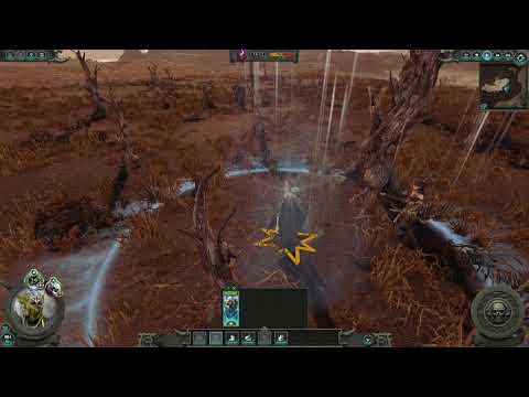 Total War Warhammer 2 - Lord vs Lord Dreadlord Dark elf vs Princess Highelf