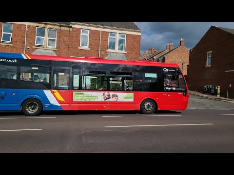 *EXTREMELY RARE ON THE 56* Cityrider 56 to Sunderland - Go North East 8341 - NL63 XBK