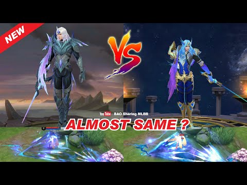 Lancelot Dragon Tamer VS Zodiac SKIN COMPARISON ( Empyrean Flame VS Pisces effect )