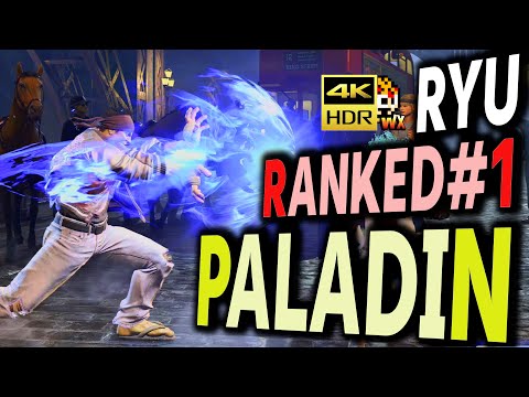 SF6: Paladin  Ryu Ranked No1  VS Marisa | sf6 4K Street Fighter 6
