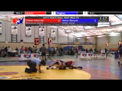 University Freestyle 60kg - Steve Mytych vs. Thane Antczak
