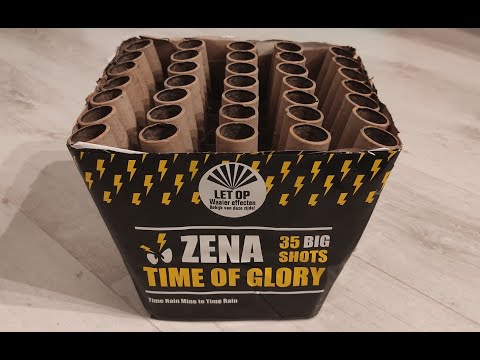 Time of Glory 35 big shots waaier Zena vuurwerk 2x