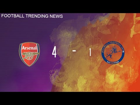 Arsenal 4 - 1 Millwall Friendly Match Highlights. Lokonga Makes his Debut
