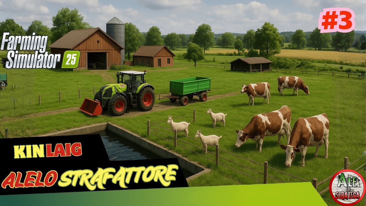 SILVICOLTURA E ULTIMI LAVORI D'AGOSTO || FARMING SIMULATOR 25 gameplay ITA || KINGLAIG #3