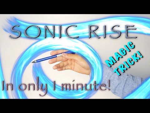 Sonic rise. Basic penspinning trick for beginners. Learn How to Spin A Pen - In Only 1 Minute. Tuto