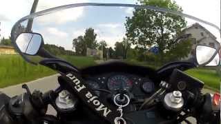 preview picture of video 'Honda CBR 600 F test kamerki GOPRO HERO 2 Suchedniów :)'