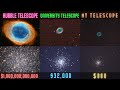 What YOU Can SEE Through a $1 Billion, $32,000 and an $800 Telescope! 🔭✨👀