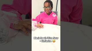 BLACK DEATH💀 MEGA SOUR CHALLENGE PT 2  (SOUREST CANDY) | MR SIMMS