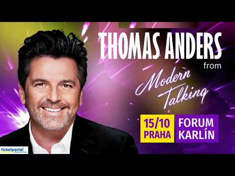 Thomas Anders & Modern Talking Band Praha 15.10.2021, Forum Karlin