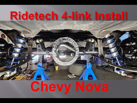 Ridetech 4-link Install in Chevy Nova