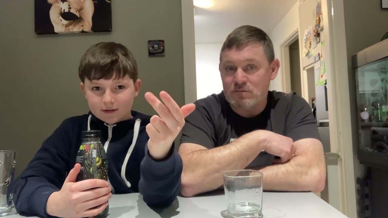 Trying KSI new prime hydration flavour (part one.)