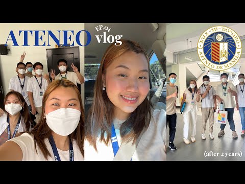 ATENEO VLOG l face to face on-campus classes!