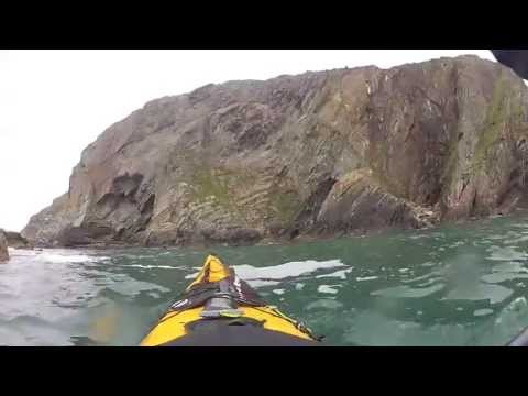 Penrhyn Mawr, South Stack and North Stack by Sea kayak