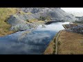 An overview of picturesque Cwmorthin Quarry