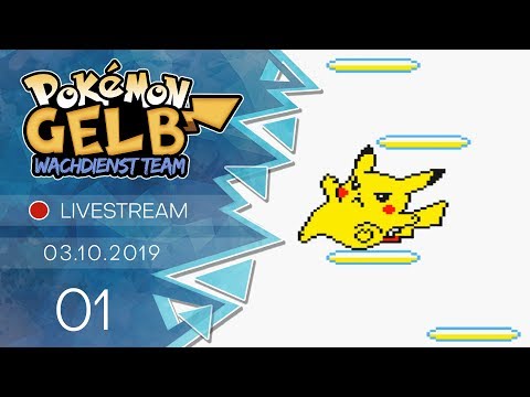 Pokémon Gelb [Livestream/Wachdienst-Team] - #01 - Pika Power!