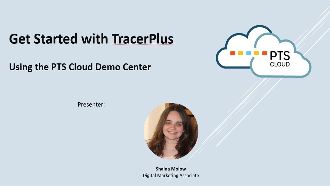 Shaina shows off how the PTS Cloud works with our TracerPlus RFID and Barcode trial apps.