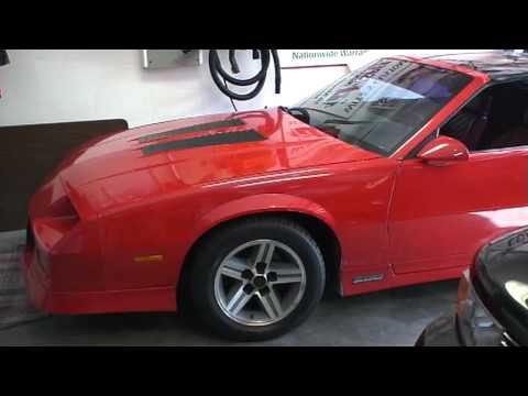 1987 camaro iroc-z jasper engines class 2 383 with Holley Stealth Ram and richmond 6 speed