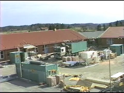 Byggandet Av Nya Sjuntorpskolan (1994)