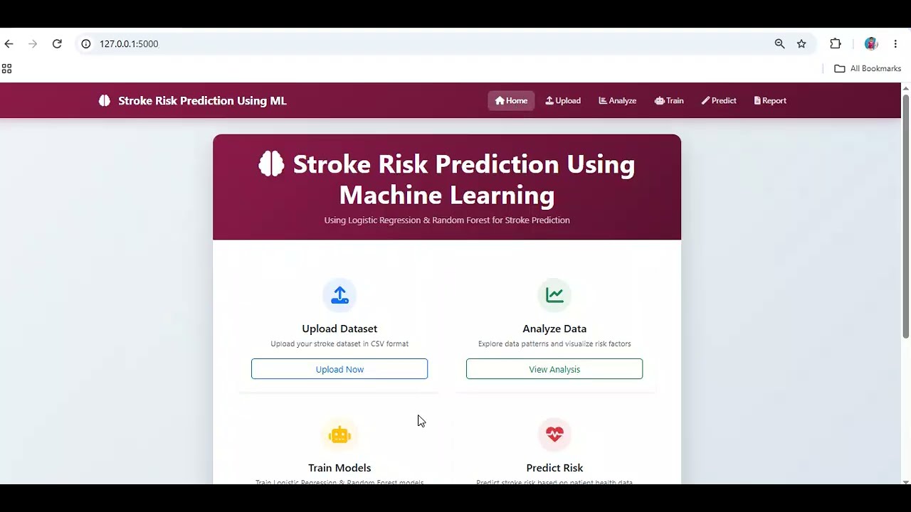 Stroke Risk Prediction Using Machine Learning