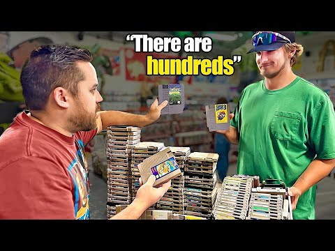 He asked if we bought Nintendo Games…uhhh YES!