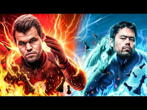 The Most Ridiculous Magnus vs Hikaru Chess Match In Years