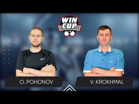 15:00 Oleksandr Pohonov - Vitalii Krokhmal 11.01.2025 | Table Tennis WINCUP Master 1