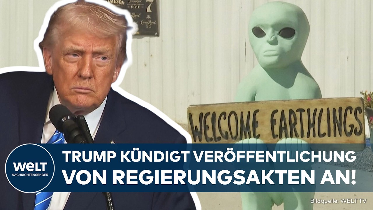 USA UND AREA 51: Trump wirft Obama Geheimnisverrat in Alien-Debatte vor!