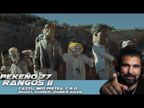 Rangos II - Pekeño 77 ft. Cazzu, Neo Pistea, C.R.O, Bhavi, Homer, Ruben Rada | VARE REACCIÓN