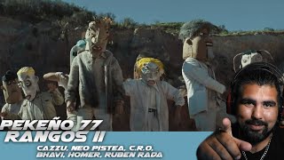 Rangos II - Pekeño 77 ft. Cazzu, Neo Pistea, C.R.O, Bhavi, Homer, Ruben Rada | VARE REACCIÓN