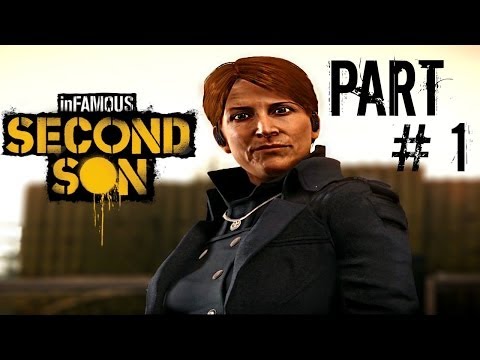 Let's Play Infamous: Second Son - Part 1 (Augustine / Tutorial / Fish Cannery) Walkthrough