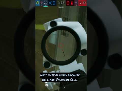 Sam Fish but Lore Compliant #rainbowsixsiege