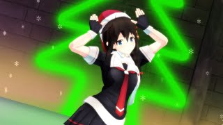 時雨で好き!雪!本気マジック!【艦これMMD】
