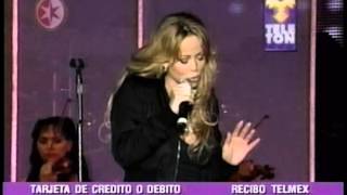 Mariah Carey - Bringin&#39; on the heartbreak Live The Mexican Telethon 07-12-02 [HQ]