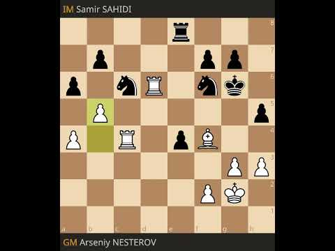 Arseniy Nesterov vs Samir Sahidi- World Juniors, 2023