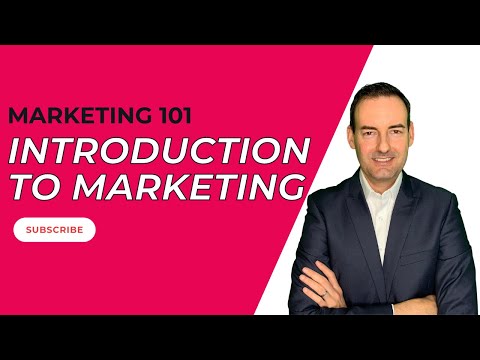 marketing 101 I Introduction to marketing 2025  and principles of marketing