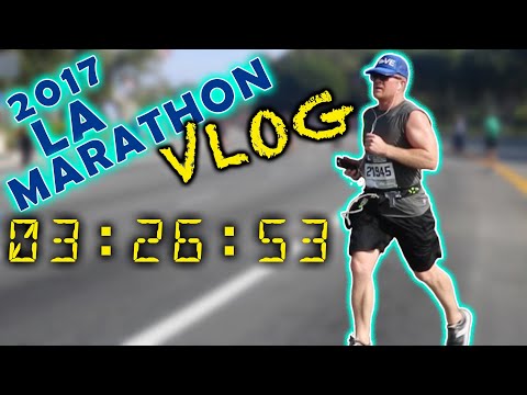 2017 LA Marathon - I ran my goal time!!!