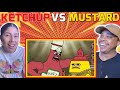 KETCHUP VS MUSTARD RAP BATTLE | REACTION