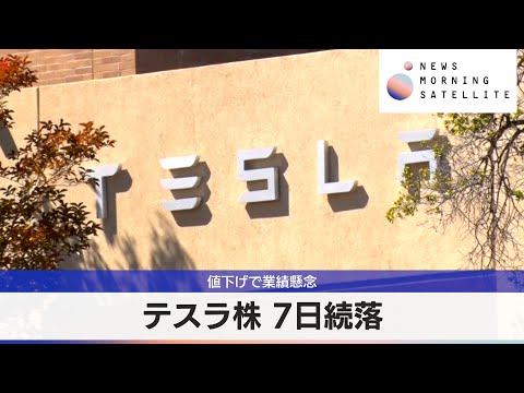 「ユニークな連敗」:テスラ株は40%以上下落