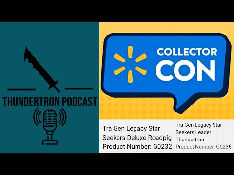 Thundertron Podcast: New Walmart Collector Con Event (Thoughts & Theories)