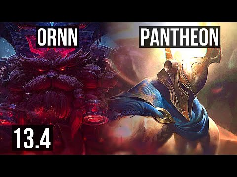 ORNN vs PANTHEON (TOP) | 0/1/10, 300+ games | KR Grandmaster | 13.4